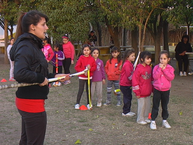 La actividad se desarrolla en el predio del deportivo San José