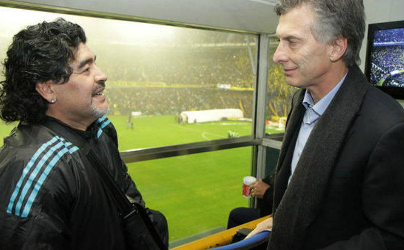 Maradona - Macri