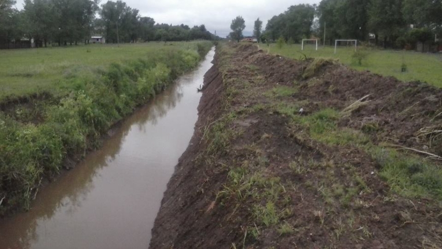 Las obras en el Arroyo Frías