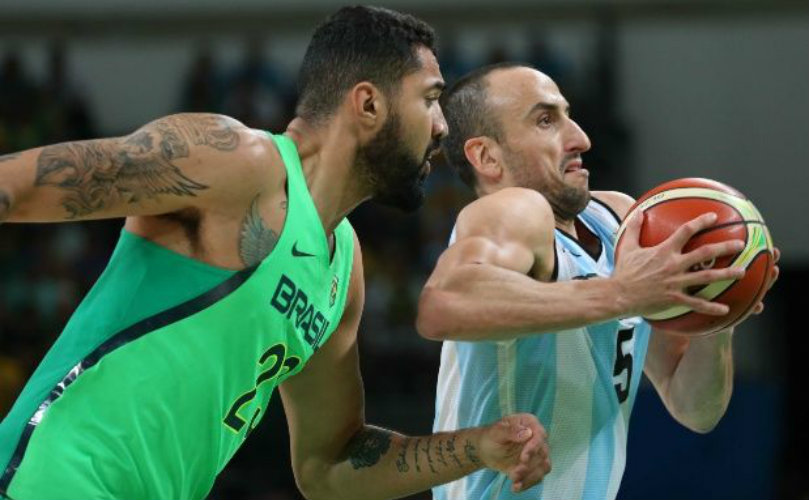 Manu Ginóbili fue el artífice de los últimos dos puntos que le dieron la victoria al equipo