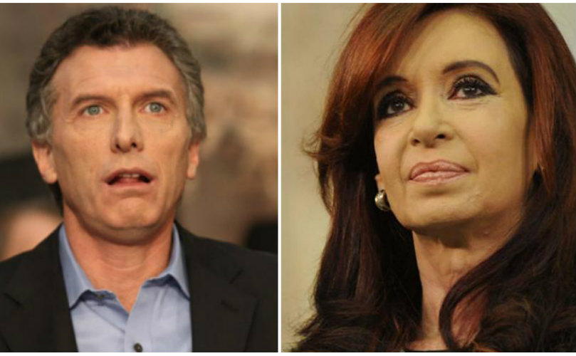 Mauricio Macri - Cristina Kirchner 