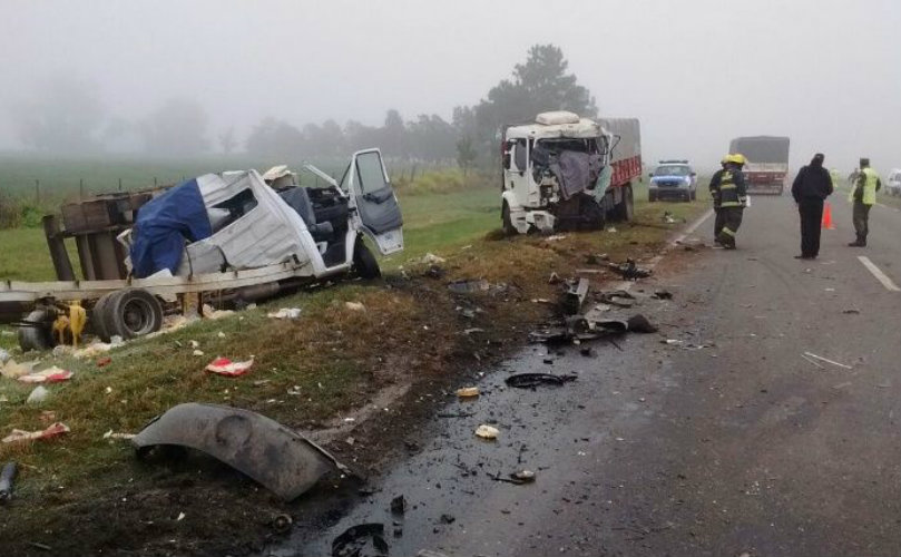 En uno de los carriles estuvo cortada la circulación vehicular