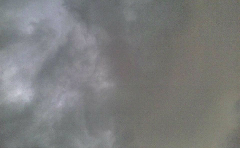 Asi está el cielo ahora 