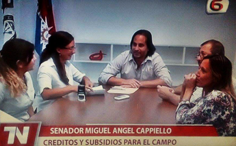 Miguel Cappiello estuvo en General Lagos 