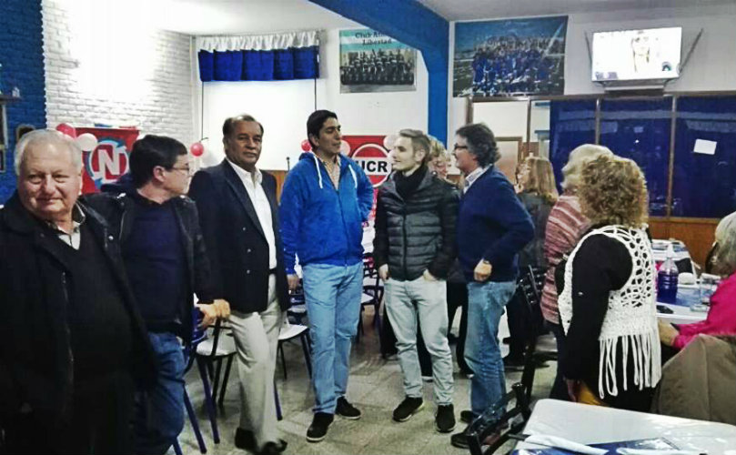 La presentación se realizó en el club 