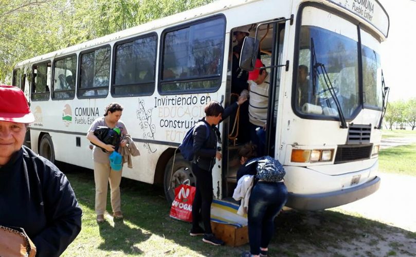 Los residentes del Cottolengo se fueron de paseo 