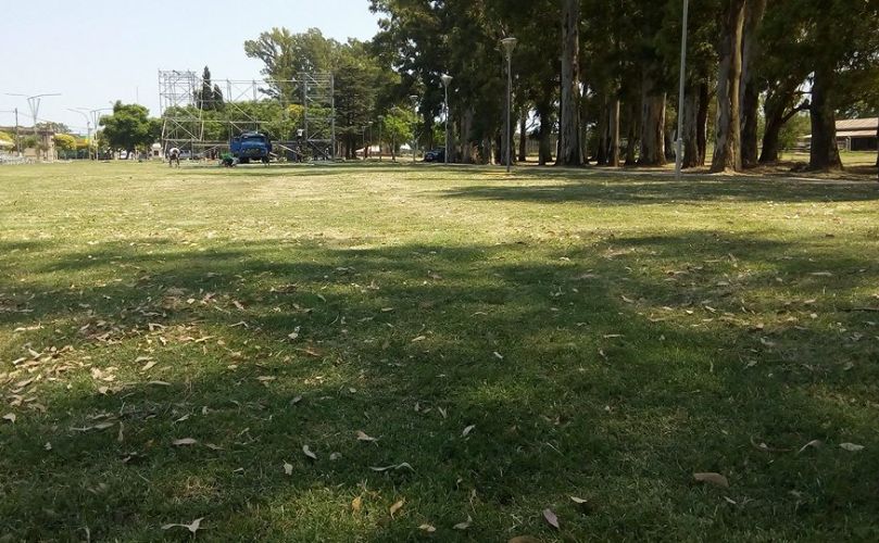 El parque central de la localidad es el lugar elegido 