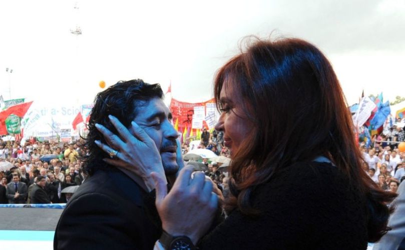 Diego Maradona - Cristina Fernández