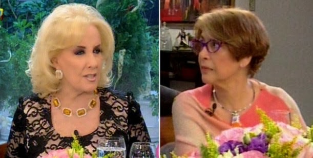 Fiorentino se le plantó a Mirtha