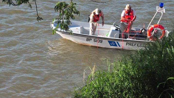 Prefectuara Naval se encuentra rastrillando la zona para dar con el cuerpo de Daniel A.