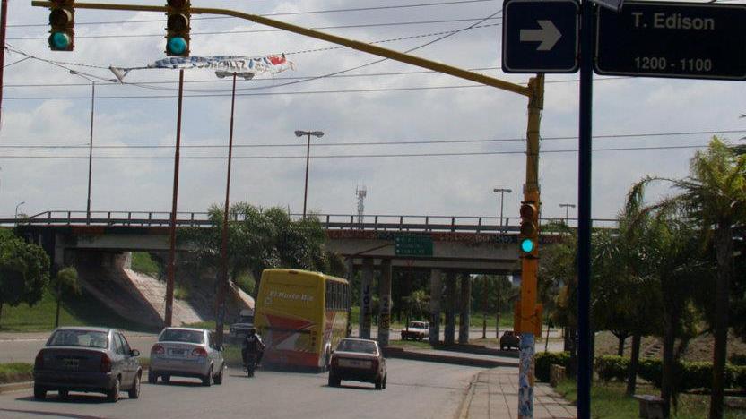 Los jovenes fueron interceptados en la entrada de San Martín y el puente Circunvalación