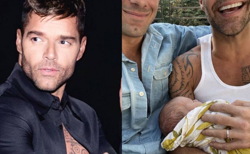 Ricky Martin presentó a su nuevo hijo a traves de las redes