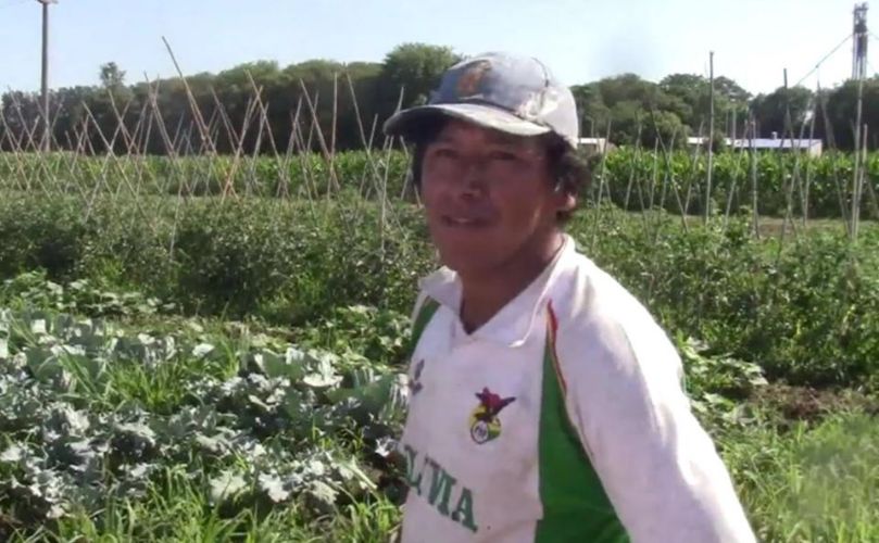 Ismael, el agricultor que promueve la agroecología 
