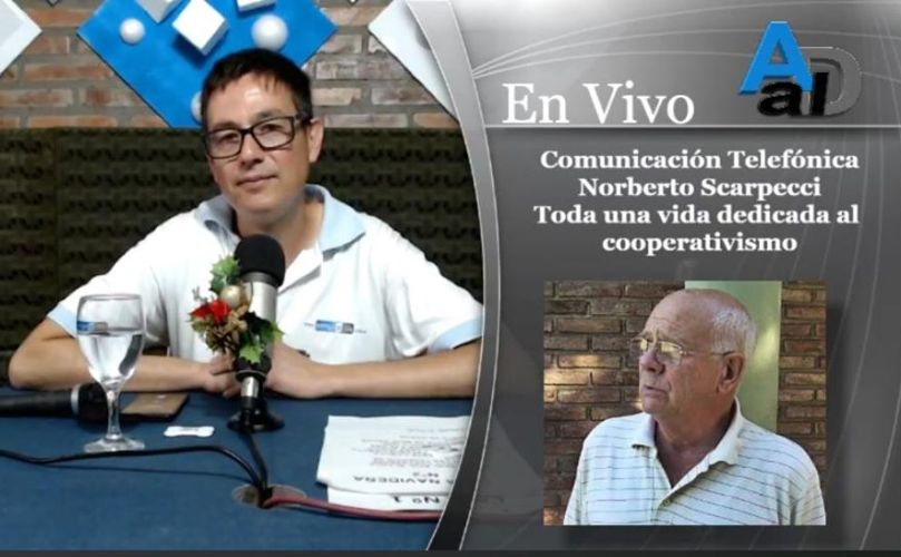 Norberto Scarpecci en comunicación telefonica con Diario de la Mañana 