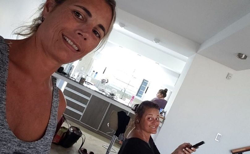 Sandra Tomei y su cuñada se encuentran en esa situación tras volver de Mexico 