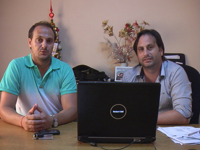 Esteban Ferri y Cesar Gigli